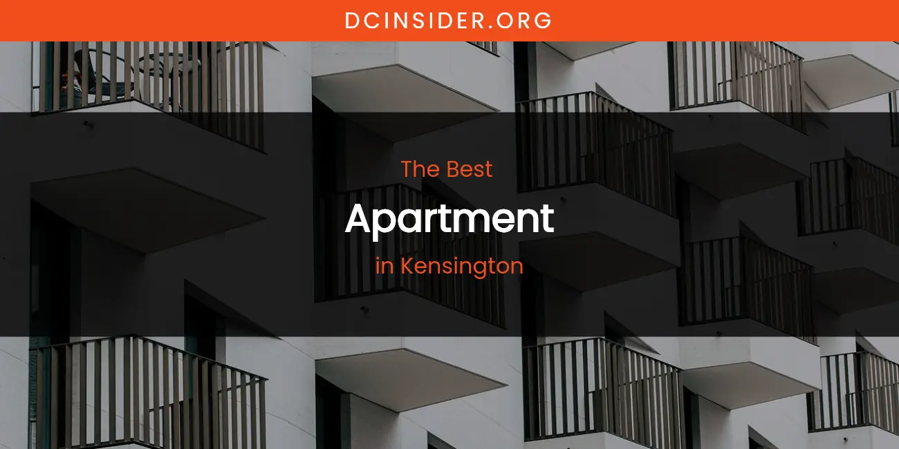 Kensington's Best Apartment featured